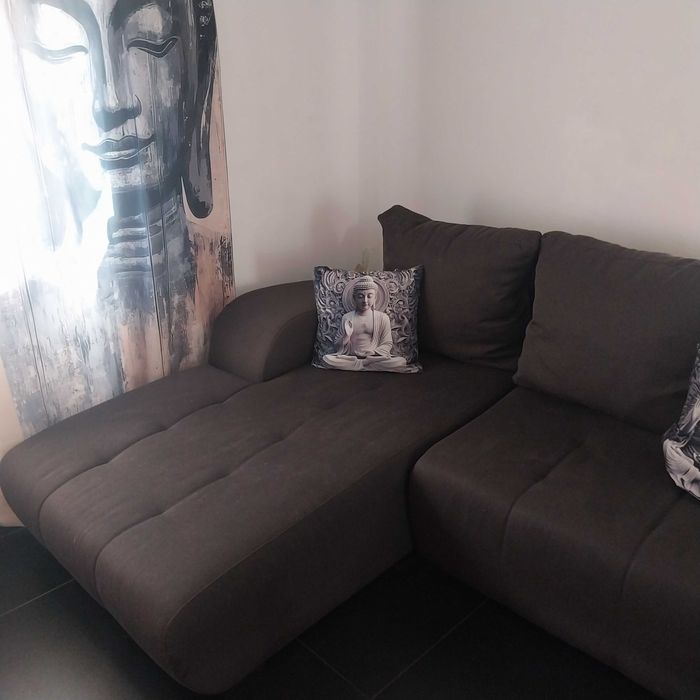 Sofa grande com chaiselong