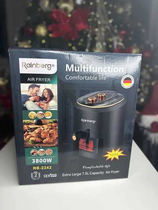Аэрогриль мультипечь Rainberg RB-2242 аерогриль мультипіч 7,5 литров