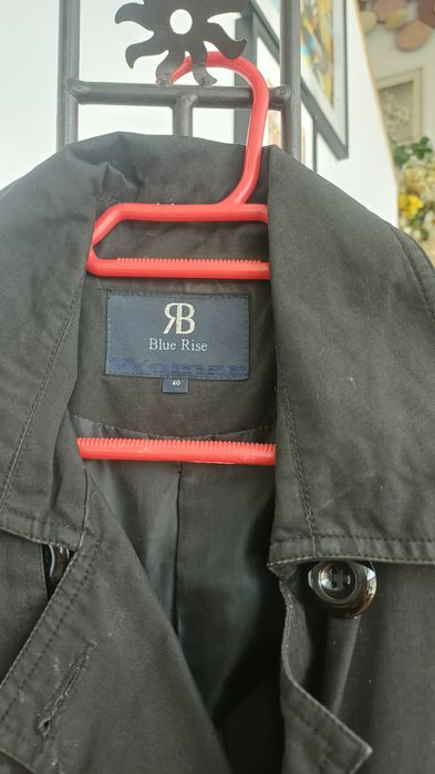 Sobretudo preto Blue Rise 40