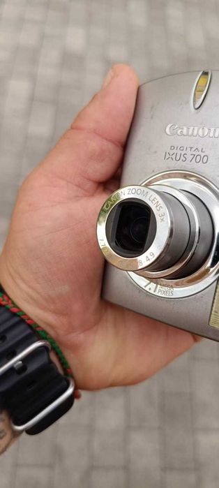 легендарна мильничка  Canon IXUS 700 7,1mp 3x Zoom JAPAN+Повний Комплект