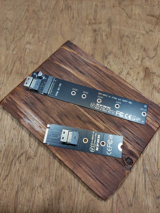 Комплект плат для SSD-накопичувачів формату M.2 NVMe NGFF