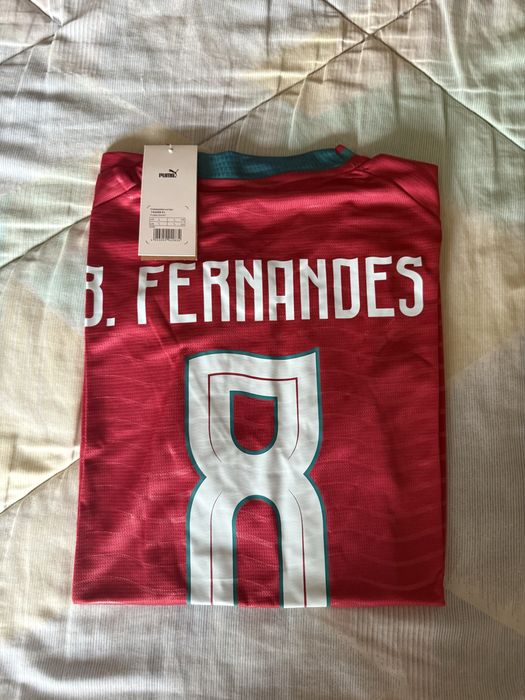Camisola Portugal Bruno Fernandes 8 L