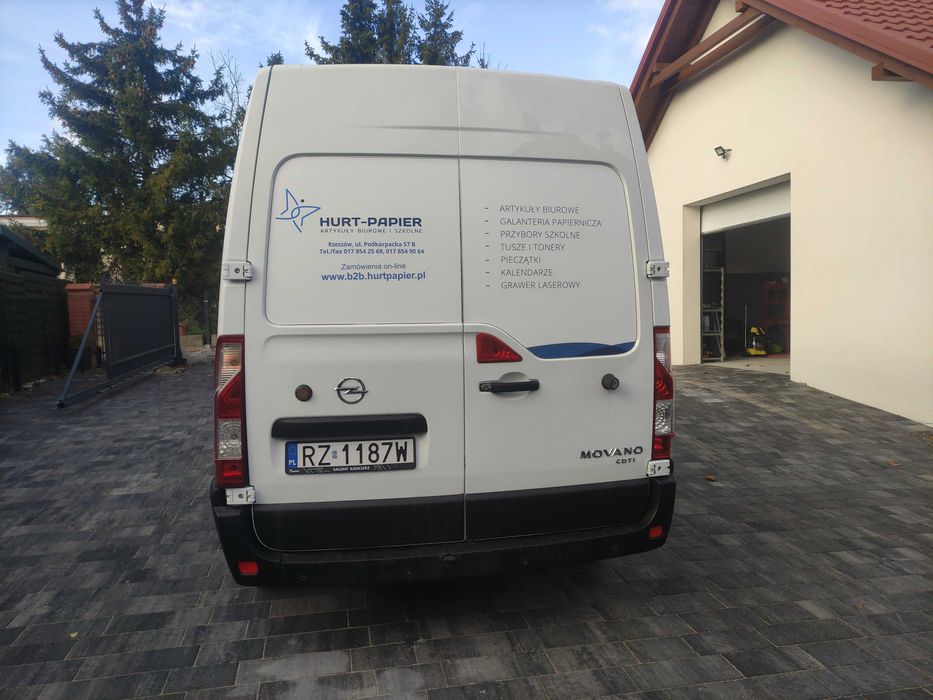 Opel Movano Master L2H2 Uszkodzony Blacharsko