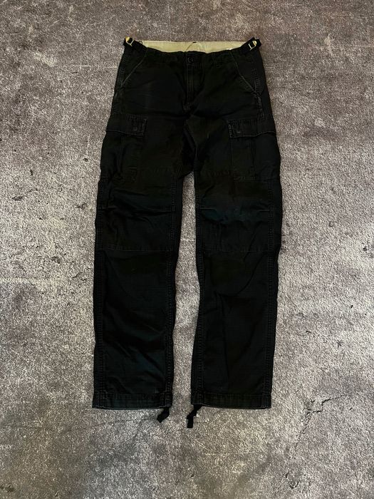 Carhartt aviation pants cargo Штани кархарт карго чорні на утяжках