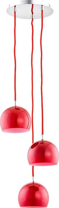 Lampa wisząca Alfa Waterfall Red 21013