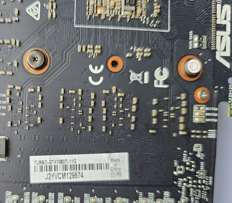 Відеокарта Asus Nvidia Geforce GTX 1080Ti 11Gb GDDR5X 352 bit