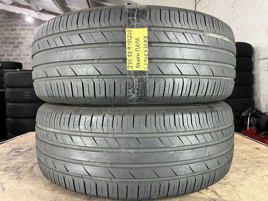 LS1667 Літні шини 235/55r19 Nexen Nfera Sport пара резина р19