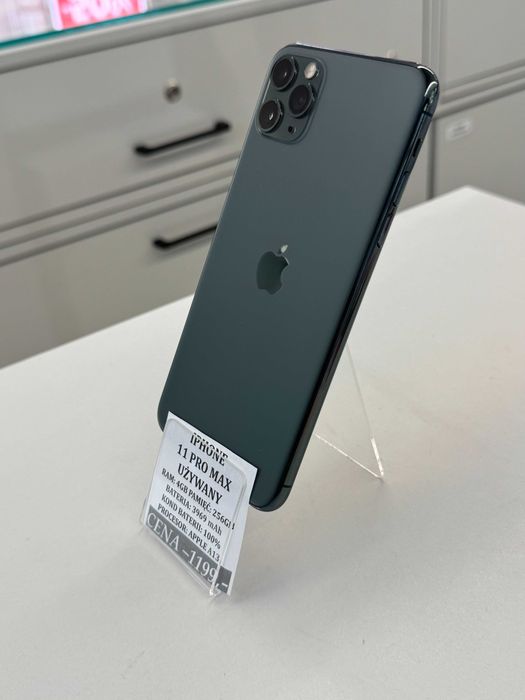 iPhone 11 Pro Max 256GB Bat 100% Topcase Vivo *Raty 0%