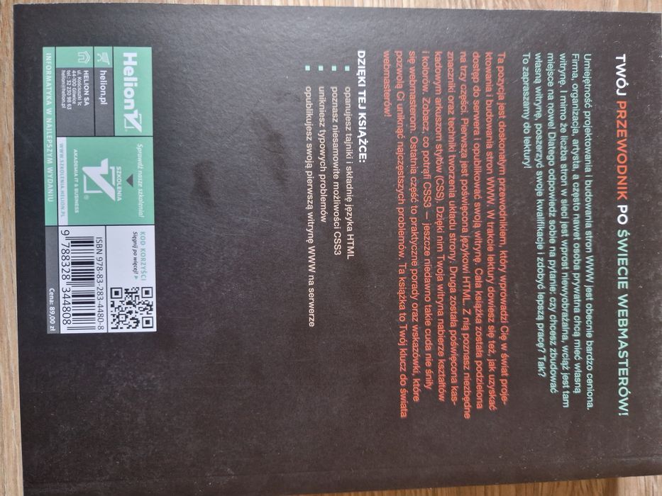 HTML i CSS Podręcznik Front-End Developera Jon Duckett