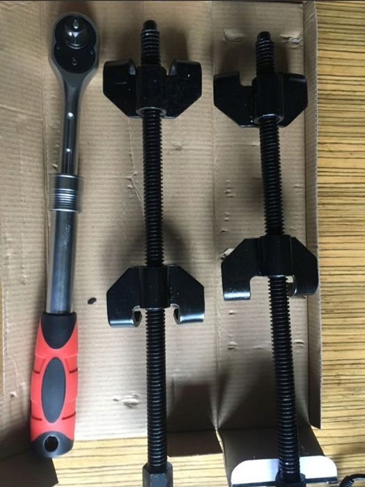 Ściągacz do Sprężyn 2sztk 380mm Ściągacze do Zawieszenia Narzędzia