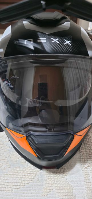 Capacete modular nexx carbono tamanho M