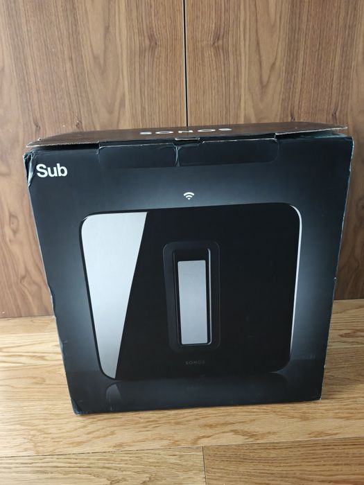 Subwoofer Sonos Gen. 3, preta, como nova, com garantia