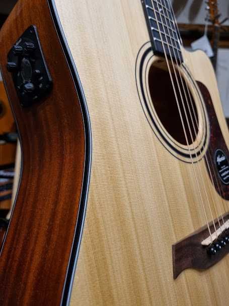 Mantic GT-10DCE NA gitara elektro-akustyczna GD10DCE solid top