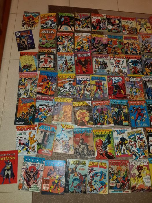 Banda desenhada marvel e dc comics