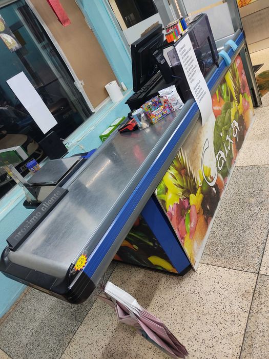 terminal completo caixa registadora computador impressora balcão