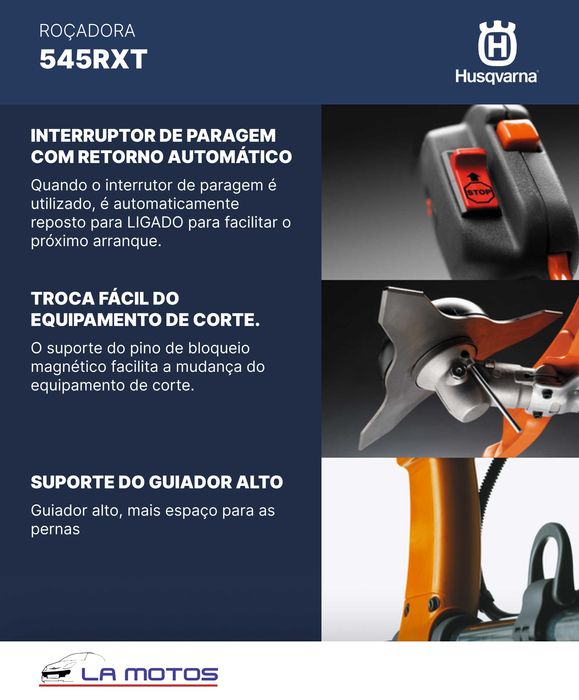 Roçadora Husqvarna 545 RXT