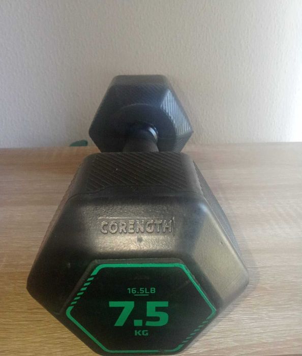 Haltere Hexagonal CORENGTH 7,5 kg – Como novo