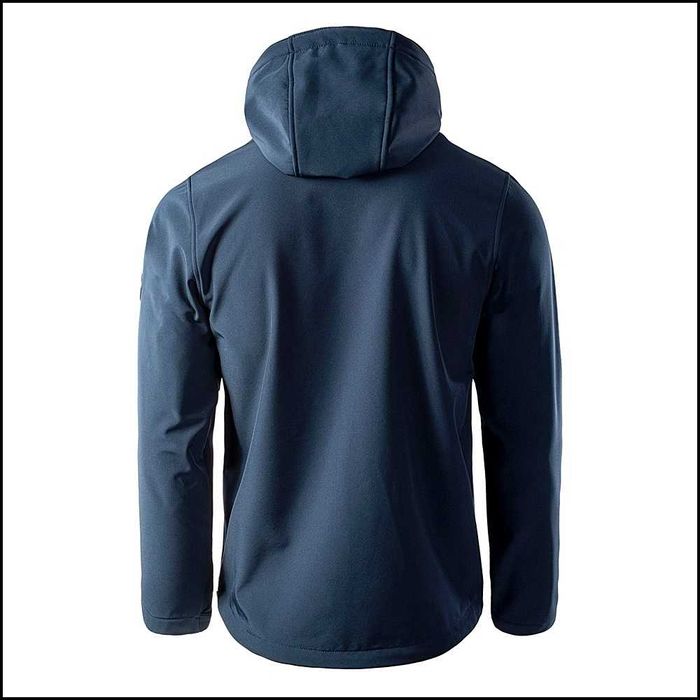 Kurtka męska softshell IVER ELBRUS M-XXL granatowy Promocja -30%
