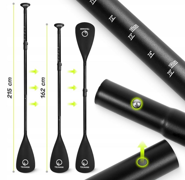 Надувна дошка SUP для плавання TSUNAMI 350 см