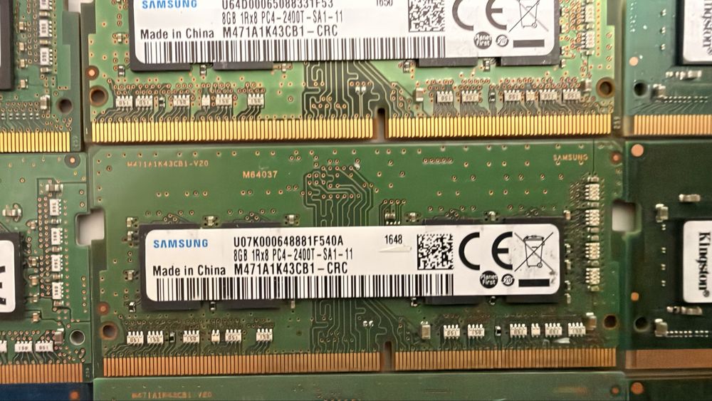 Оперативна память 8gb DDR4 SO-DIMM для ноутбуків