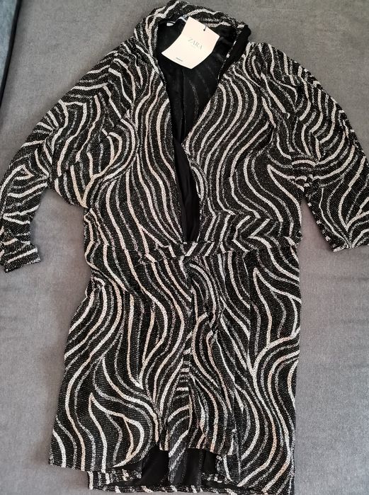 Vestido Glitter Zara