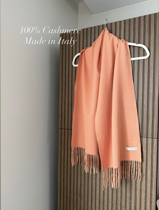 Morelowy Szal Kaszmirowy Made in Italy 100% Kaszmir