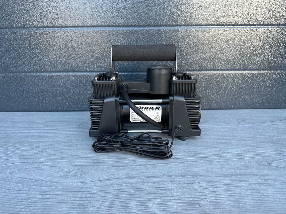 Автомобільний компресор 80 літрів до R18, Двопоршневий, Автокомпресор