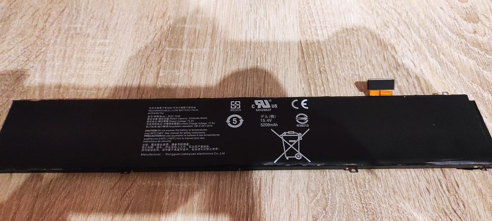 Bateria RC30-0248 do Razer Blade 15 Advanced / Studio (80Wh, 15.4V, 5209mAh)