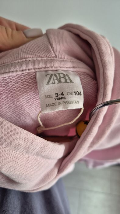 Продам рожеве худі zara 3-4 роки 104 розмір ідеальний  стан