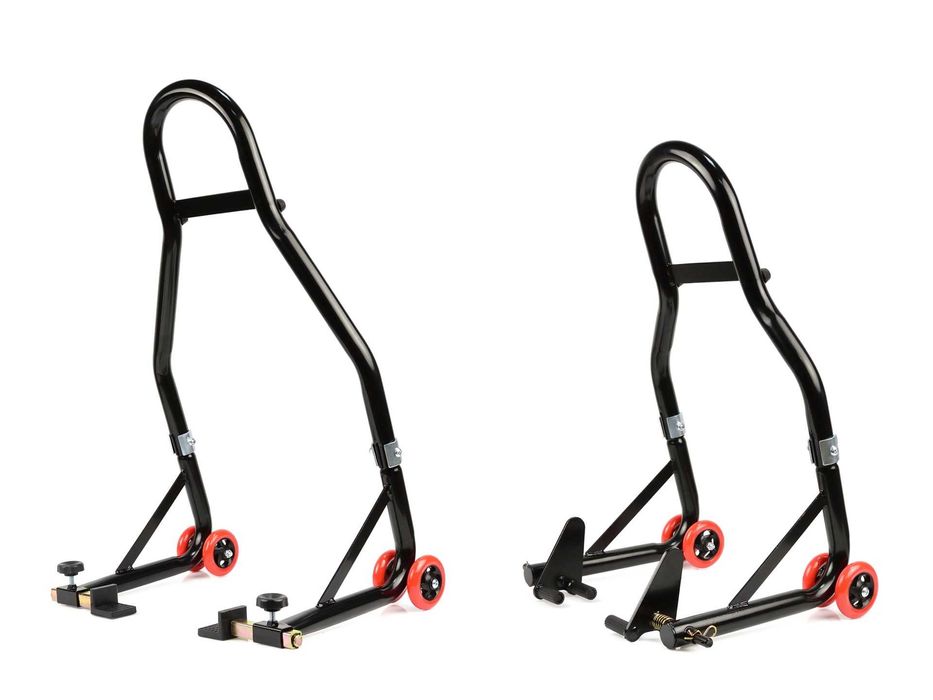 Par Suportes para Motos Dianteiro e Traseiro