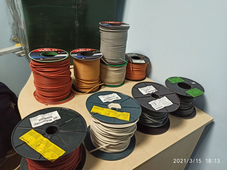 Шнури для проварки ПВХ покриттів