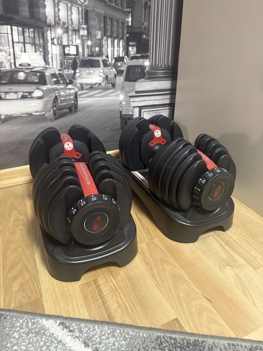Hantle Bowflex regulowane 2-24kg 2 sztuki