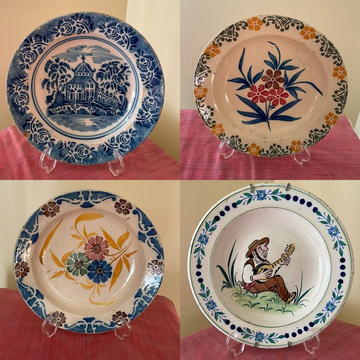 faiança Coimbra prato