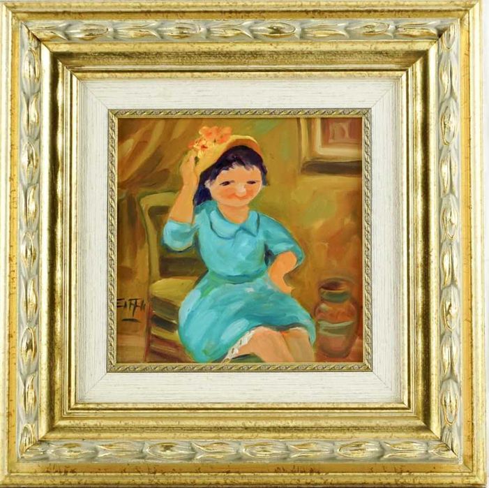 Pintura quadro Óleo sobre platex