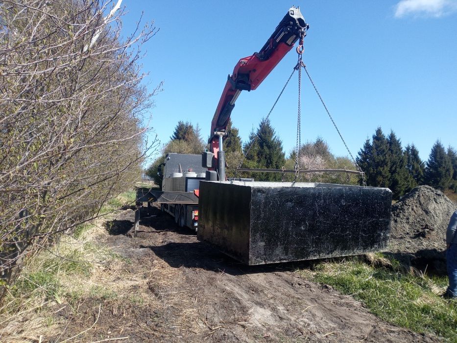 SZAMBA Betonowe zbiorniki deszczówka przyłącza kompleksowo odwodnienia