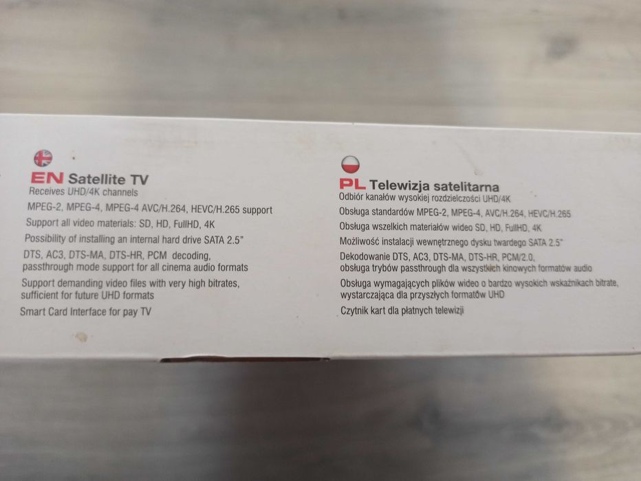 Telewizja satelitarna ARIVA 4K