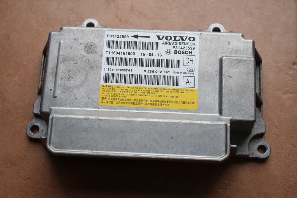 Volvo XC60 I lift 08-17 2.0D sterownik poduszek moduł sensor airbag