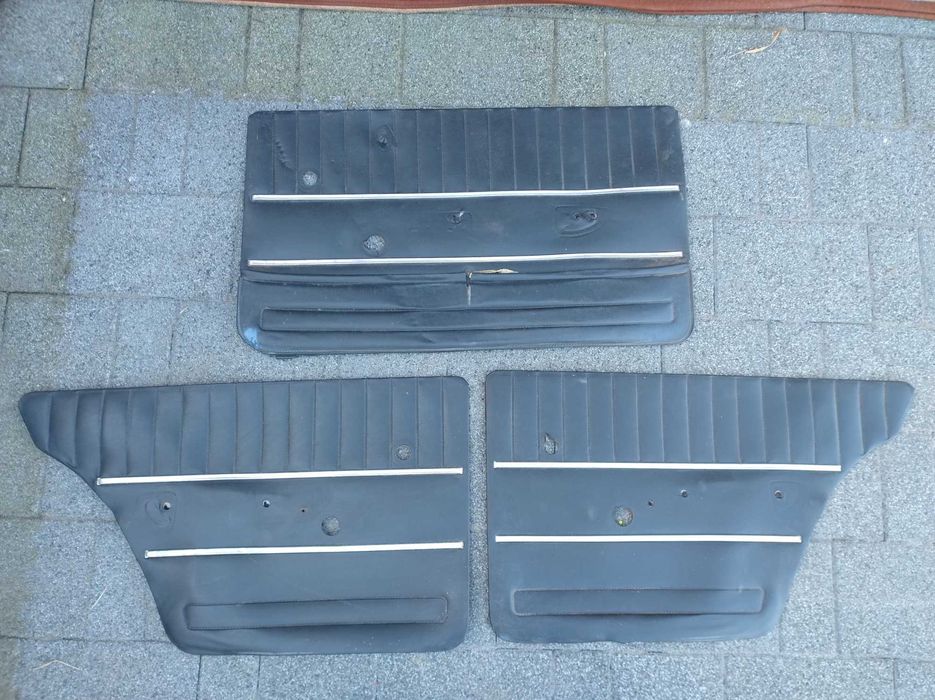 Fiat 125 1300  KLASYK 125p boczki tapicerka drzwi 3 sztuki