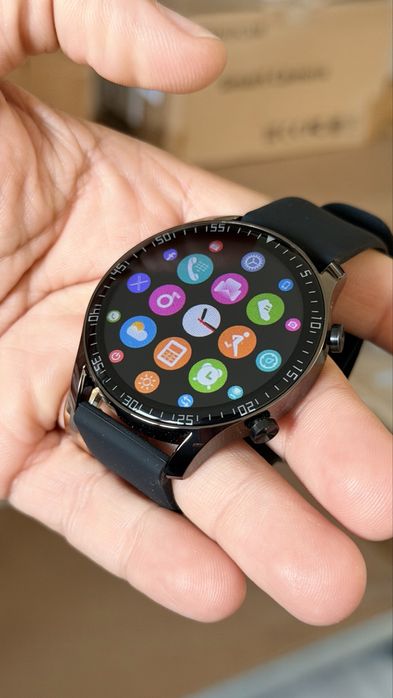 Smartwatch chamadas wireless - modo desporto e assistente de voz - Bateria de 250mAh