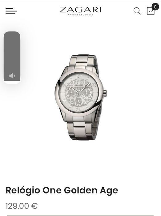 Relógio One Golden Age. Aço. Mostrador analógico. Tamanho Caixa 42mm