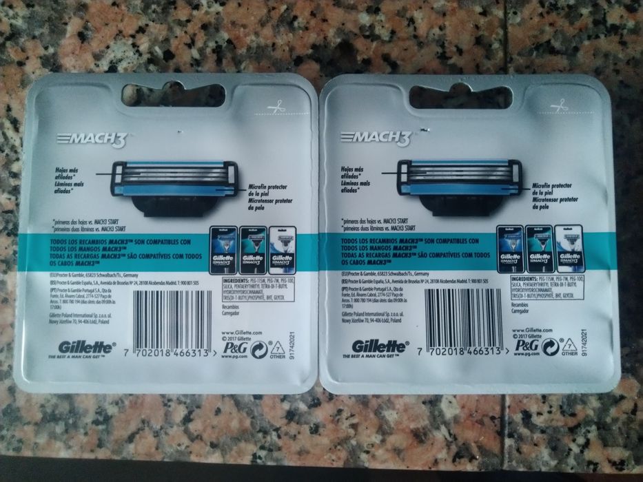 Recargas Mach3 novas.