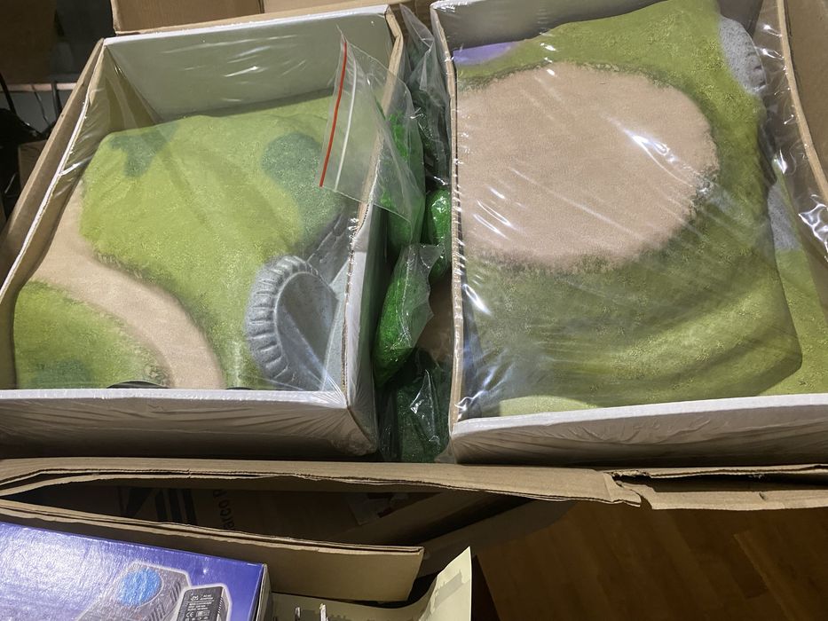 Cidade com Comboio Eletrico