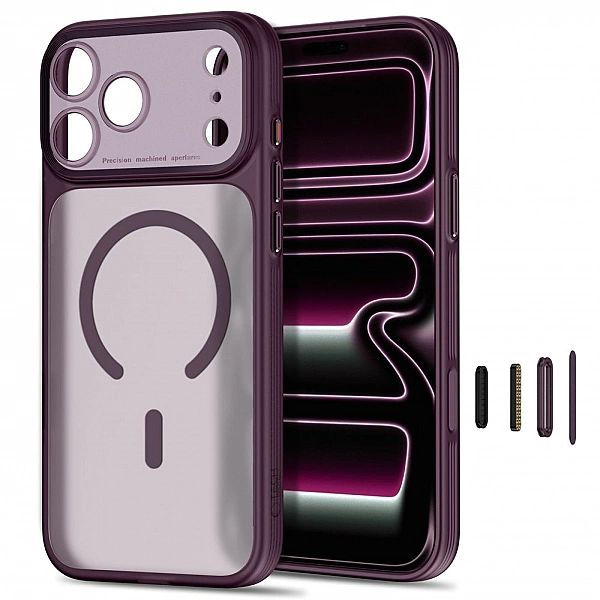 Tech-Protect Magprime Magsafe Cc Iphone 17 Pro / 18 Pro Matte Dark Che