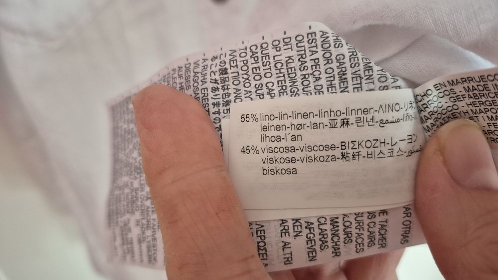 Nowa z metką koszula damska lniana Zara r. L