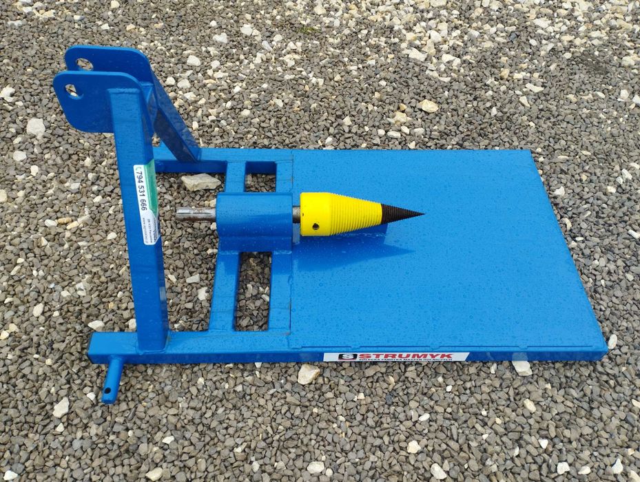 Rozdrabniacz Łuparka do drewna Świdrowa Mocna solidna konstrukcja