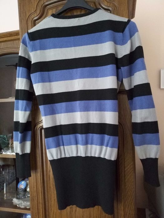 sweter w paski Kinga rozmiar M/L