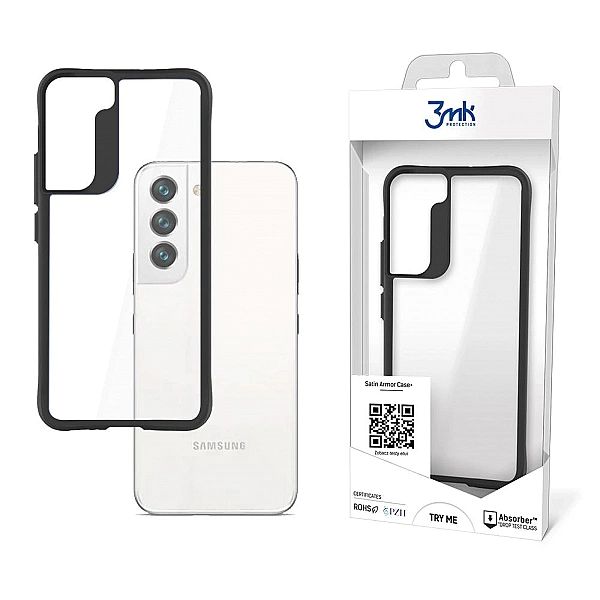 Etui 3mk Satin Armor Case+ na Samsung Galaxy S22/5G - przezroczyste