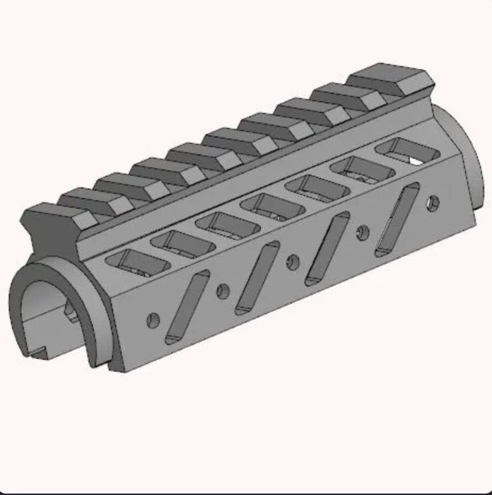 Цівка «Зенитка В-10» для АК-74У