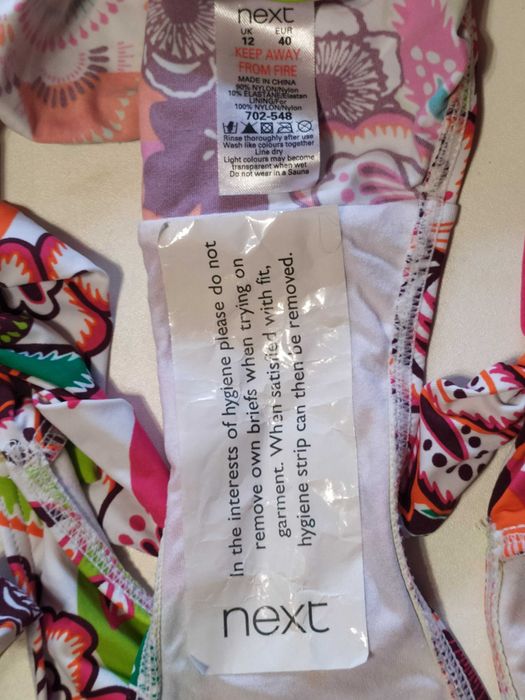 Купальник роздільний NEXT 38DD новий
