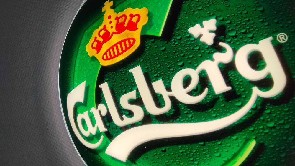 CARLSBERG Lampa unikalna kolekcjonerska Light box Rarytas Szczecin
